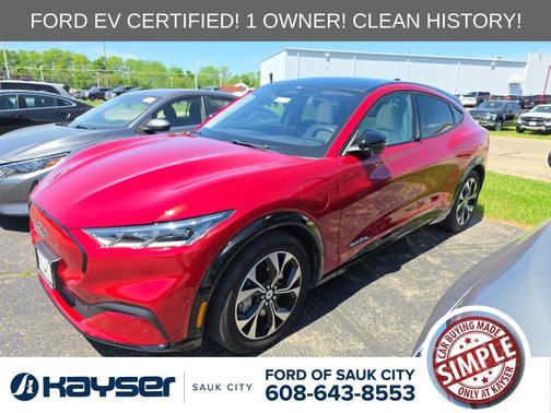 Rapid Red Metallic Tinted Clearcoat 2023 Ford Mustang Mach-E Premium