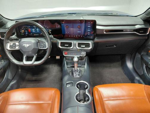 Blue Metallic 2024 Ford Mustang EcoBoost Premium