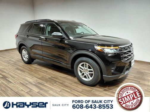 Agate Black Metallic 2026 Ford Explorer Active