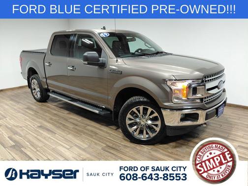 Brown 2019 Ford F-150 XLT