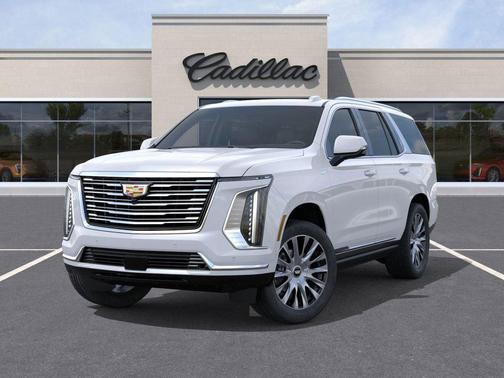 Vibrant White Tricoat 2026 Cadillac Escalade Sport Platinum