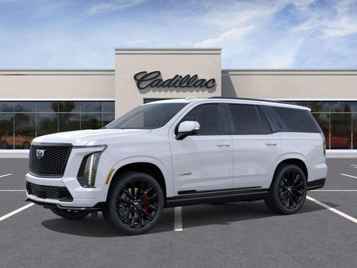 Vibrant White Tricoat 2026 Cadillac Escalade V-Series