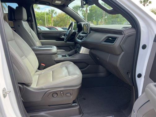 Summit White 2021 Chevrolet Tahoe LT