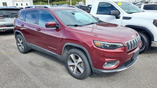 Velvet Red Pearlcoat 2019 Jeep Cherokee Limited