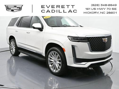 Crystal White Tricoat 2024 Cadillac Escalade Premium Luxury