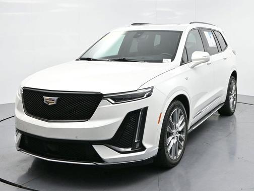 Crystal White Tricoat 2021 Cadillac XT6 Sport AWD