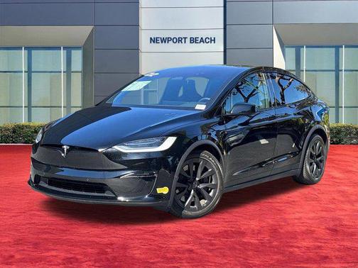 Solid Black 2022 Tesla Model X Dual Motor All-Wheel Drive