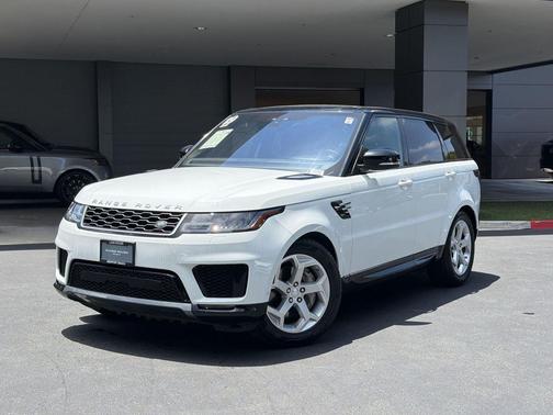 White 2019 Land Rover Range Rover Sport HSE
