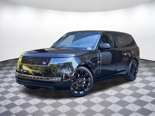 Santorini Black 2026 Land Rover Range Rover P400 SE 7 Seat