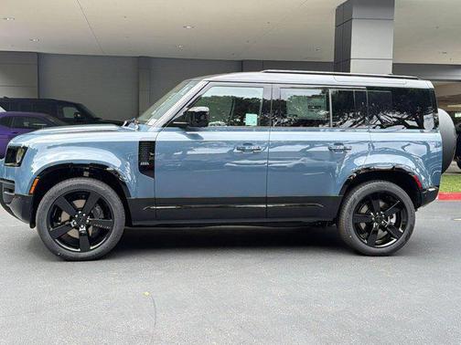 Tasman Blue Metallic 2026 Land Rover Defender P400 X-Dynamic SE
