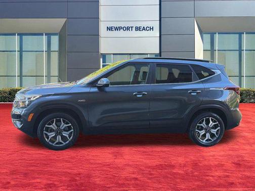 Gravity Gray 2021 Kia Seltos EX
