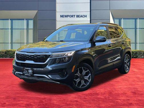 Gravity Gray 2021 Kia Seltos EX