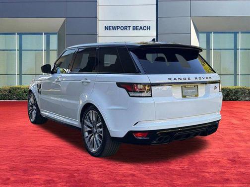 White 2016 Land Rover Range Rover Sport Supercharged SVR