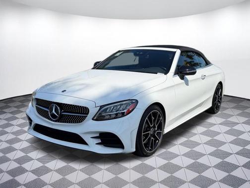 White 2023 Mercedes-Benz C-Class Cabriolet