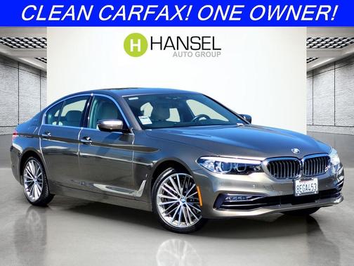 Atlas Cedar Metallic 2018 BMW 530e iPerformance