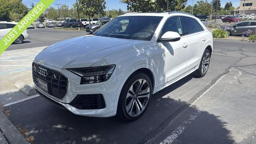 Carrara White 2019 Audi Q8 3.0T Prestige