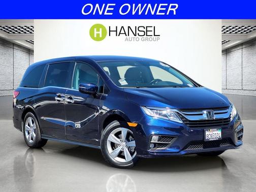 Obsidian Blue Pearl 2018 Honda Odyssey EX-L
