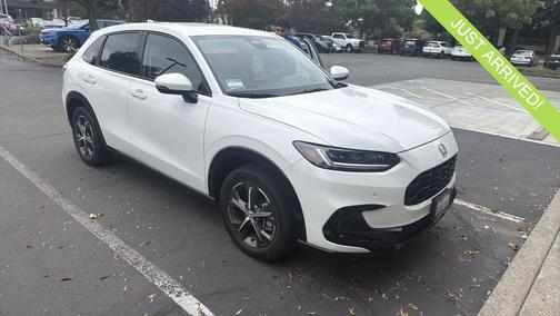Platinum White Pearl 2025 Honda HR-V EX-L