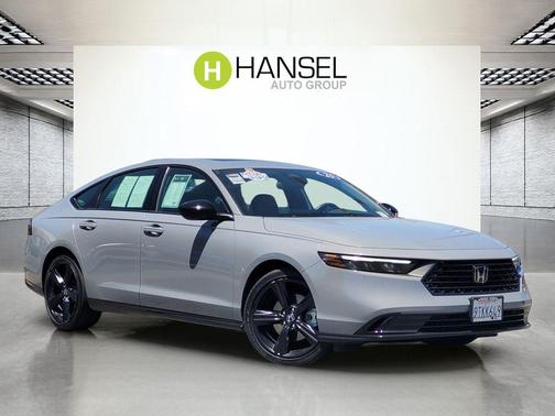 Urban Gray Pearl 2025 Honda Accord Hybrid Sport-L
