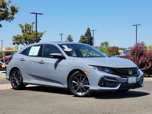 Sonic Gray Pearl 2021 Honda Civic EX