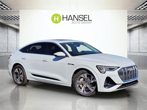 Glacier White Metallic 2021 Audi e-tron Sportback Premium Plus