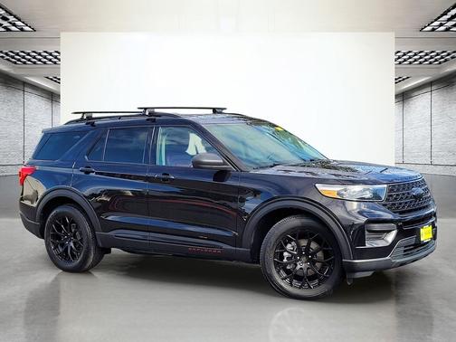 AGATE BLACK METALLIC 2020 Ford Explorer XLT