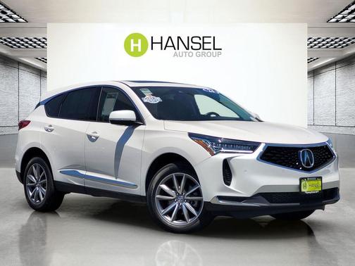 Platinum White Pearl 2024 Acura RDX Technology Package