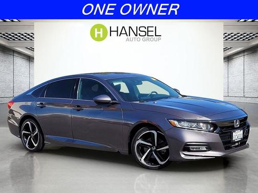 Modern Steel Metallic 2018 Honda Accord Sport