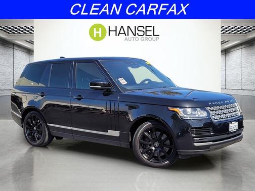 Santorini Black 2017 Land Rover Range Rover 3.0L Supercharged HSE