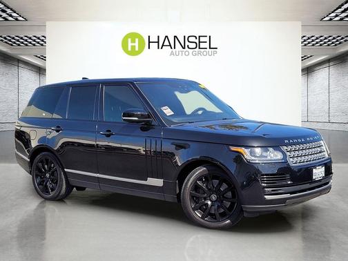 Santorini Black 2017 Land Rover Range Rover 3.0L Supercharged HSE