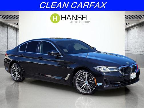 Jet Black 2021 BMW 530e Base