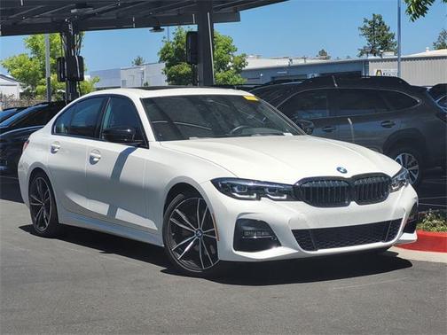 Alpine White 2022 BMW 330 330i Sedan