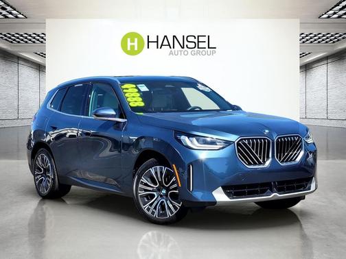 Arctic Race Blue Metallic 2025 BMW X3 30 xDrive