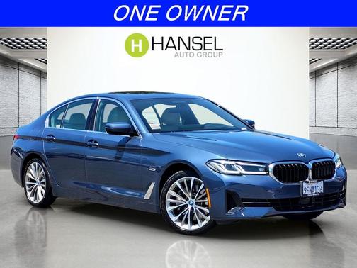 Arctic Race Blue Metallic 2023 BMW 530e Base