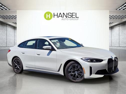 Mineral White Metallic 2023 BMW i4 Gran Coupe eDrive40