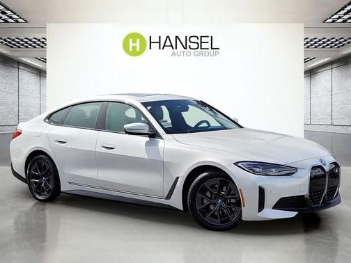 Mineral White Metallic 2023 BMW i4 Gran Coupe eDrive40