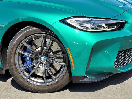 Isle of Man Green Metallic 2021 BMW M3 Competition