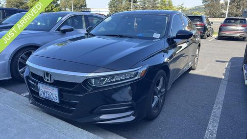 Crystal Black Pearl 2018 Honda Accord LX
