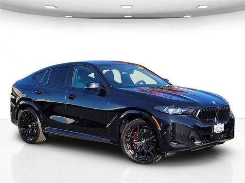 Black Sapphire Metallic 2025 BMW X6 xDrive40i
