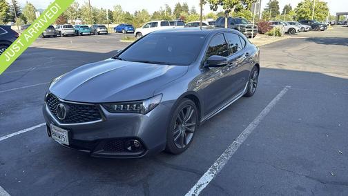 Modern Steel Metallic 2020 Acura TLX Technology