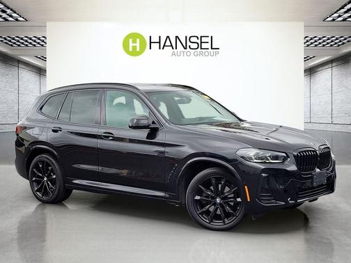 Black Sapphire Metallic 2024 BMW X3 xDrive30i