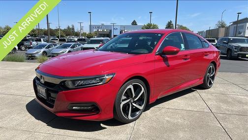San Marino Red 2019 Honda Accord Sport