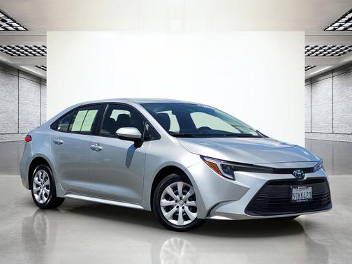 Classic Silver Metallic 2025 Toyota Corolla Hybrid LE