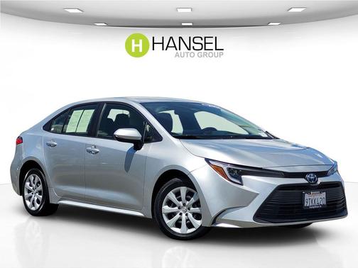 Classic Silver Metallic 2025 Toyota Corolla Hybrid LE