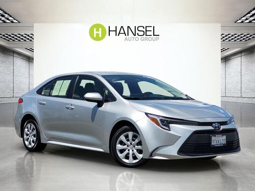 Classic Silver Metallic 2025 Toyota Corolla Hybrid LE
