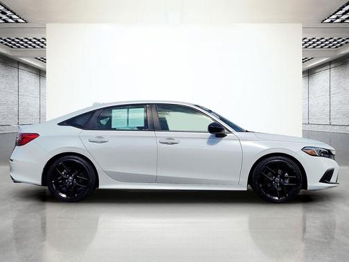 Platinum White Pearl 2023 Honda Civic Sport