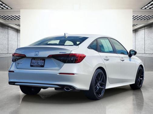 Platinum White Pearl 2023 Honda Civic Sport