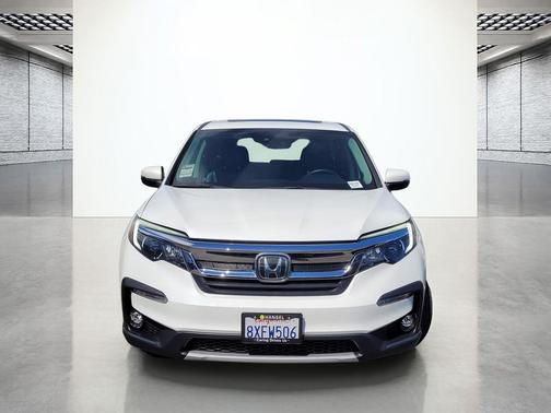 Platinum White Pearl 2021 Honda Pilot 2WD EX-L
