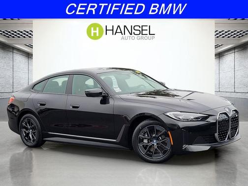 Black Sapphire Metallic 2023 BMW i4 Gran Coupe eDrive35