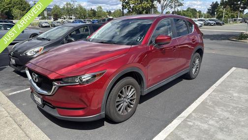 Soul Red Crystal Metallic 2017 Mazda CX-5 Touring